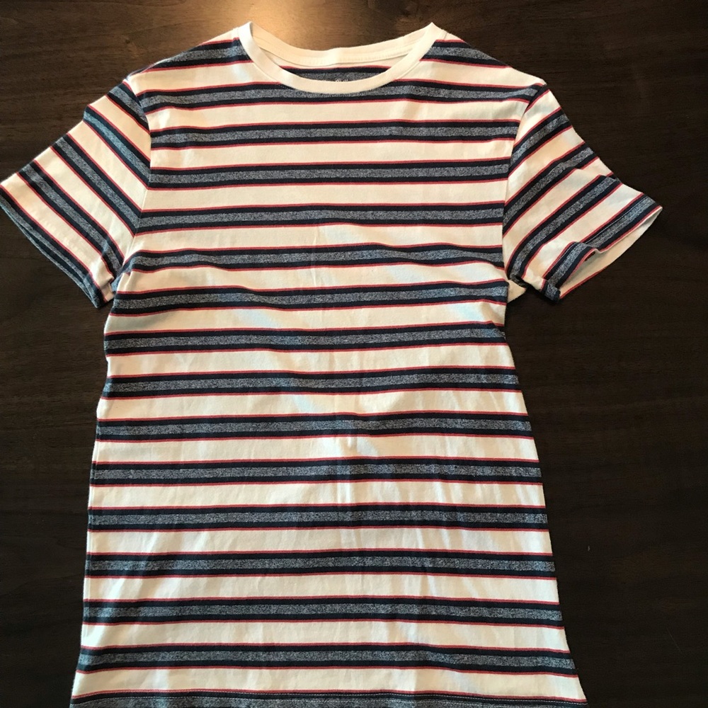 Goodfellow and Co. Multi-colored Striped Tee
